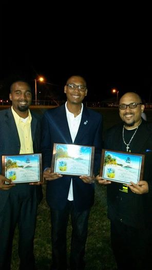 Photo: BIG THANKS to the GB Independence Committee for recently  honoring me and several other Youth Leaders that promote peace and service in our community....CONGRATS to my Brothers in Christ Kyle Maycock & Bruce Hyppe Russell for being honored as well.....TO GOD BE ALL THE GLORY!
